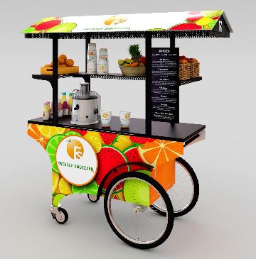 mobile and outdoor coffee kiosks